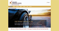 Desktop Screenshot of dealersresourcecenter.com